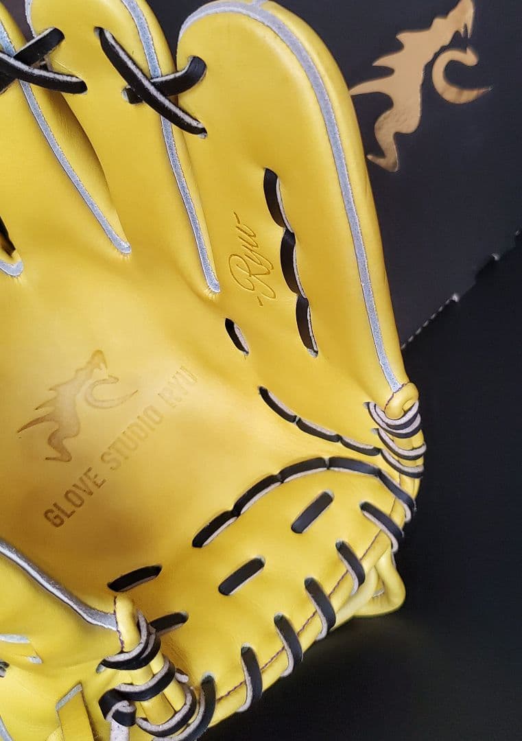 RYUオーダー不可プレミアムモデル☆硬式内野手TIG型☆新品型付け済