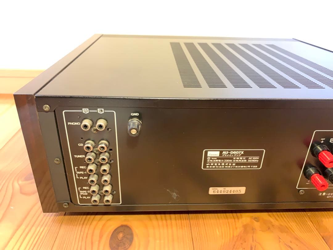 最終価格　sansui AU-D607X サンスイ　山水　プリメインアンプ