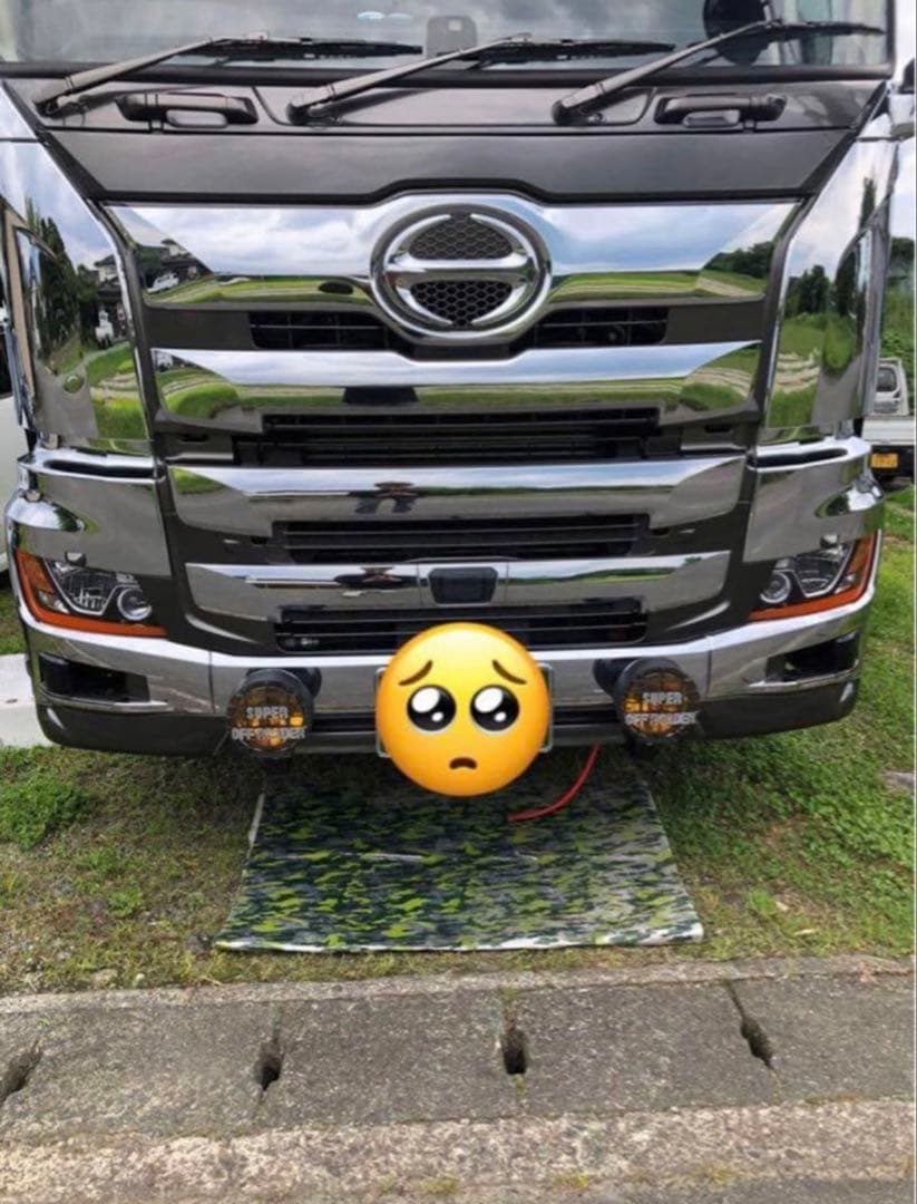 17プロフィア用フォグランプステーリップlow用