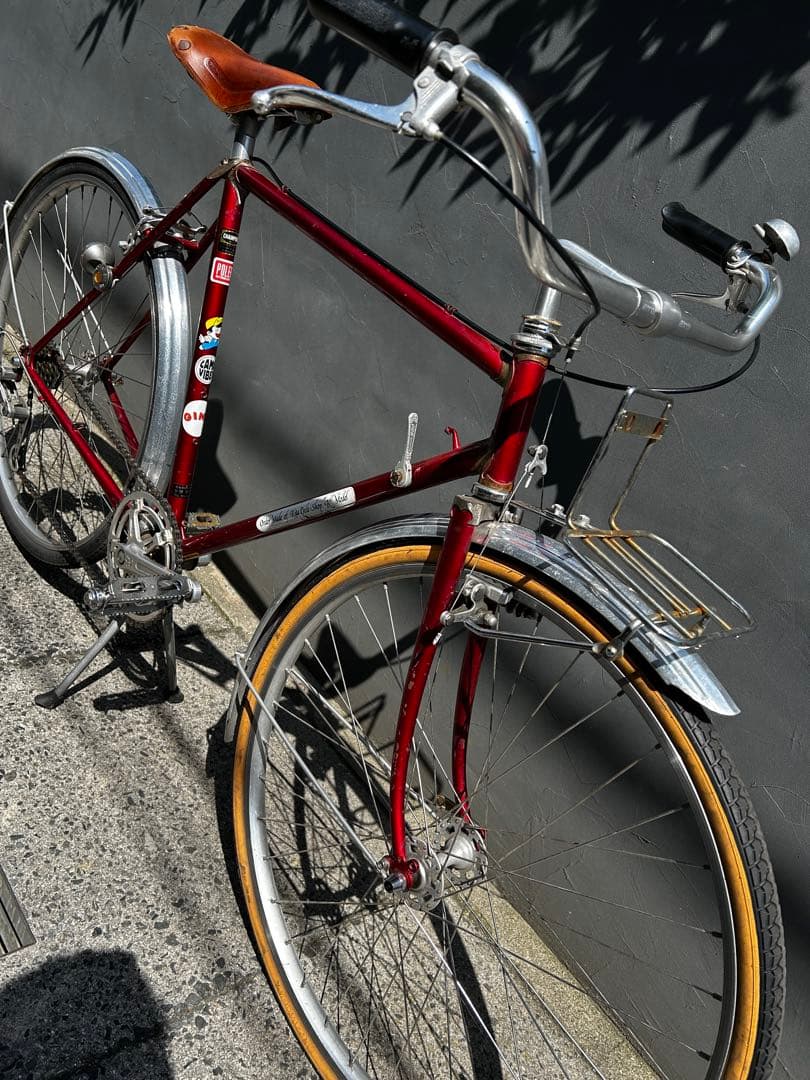 80年代　ランドナー　ピスト　世田谷区手渡し