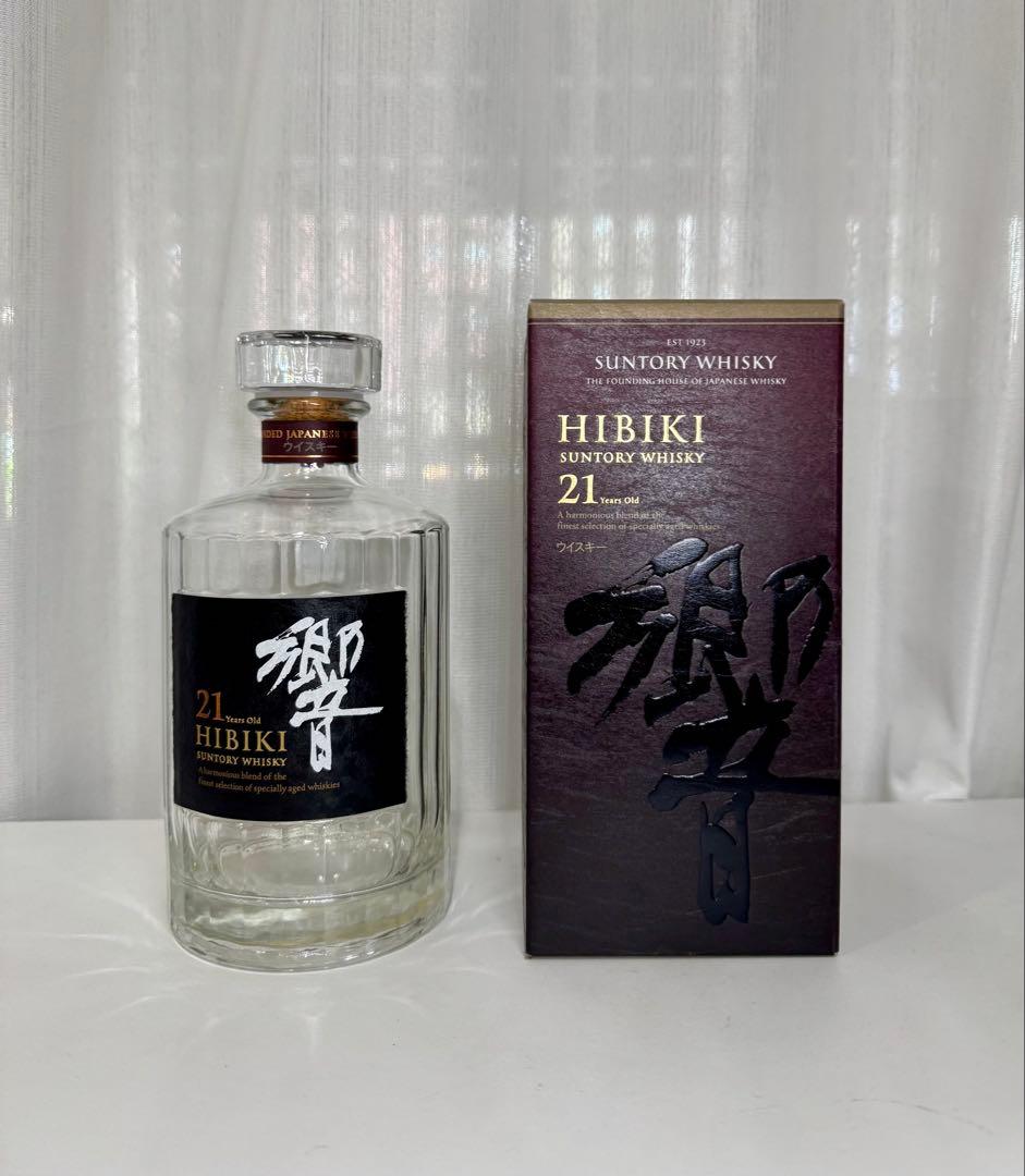 Hibiki 響21年 化粧箱付(空き瓶)