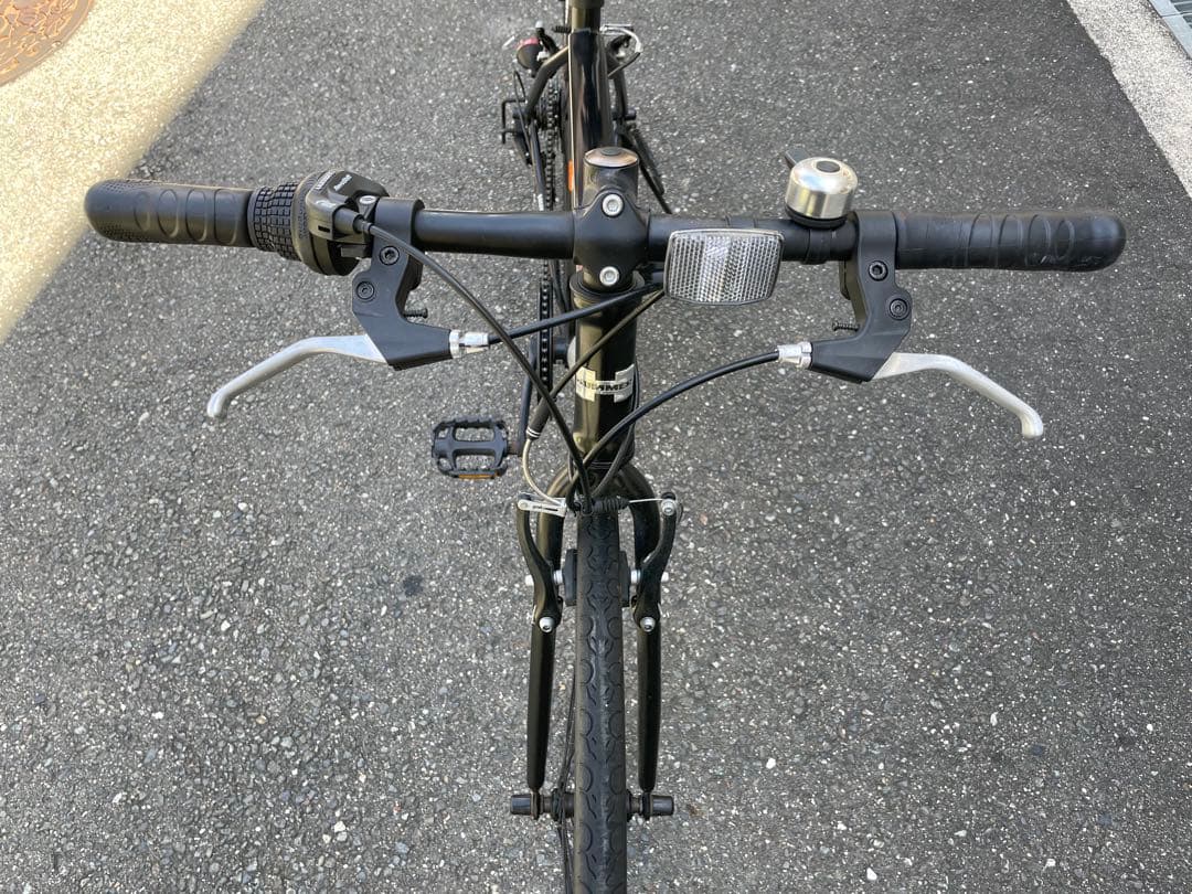 お値下中！HUMMER クロスバイク ブラック【大阪引取に限る】