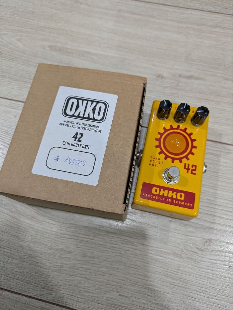 ギター OKKO 42 BOOSTER