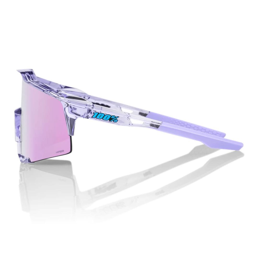 100% Speedcraft ラベンダーミラー ワンハンドレッド サングラス