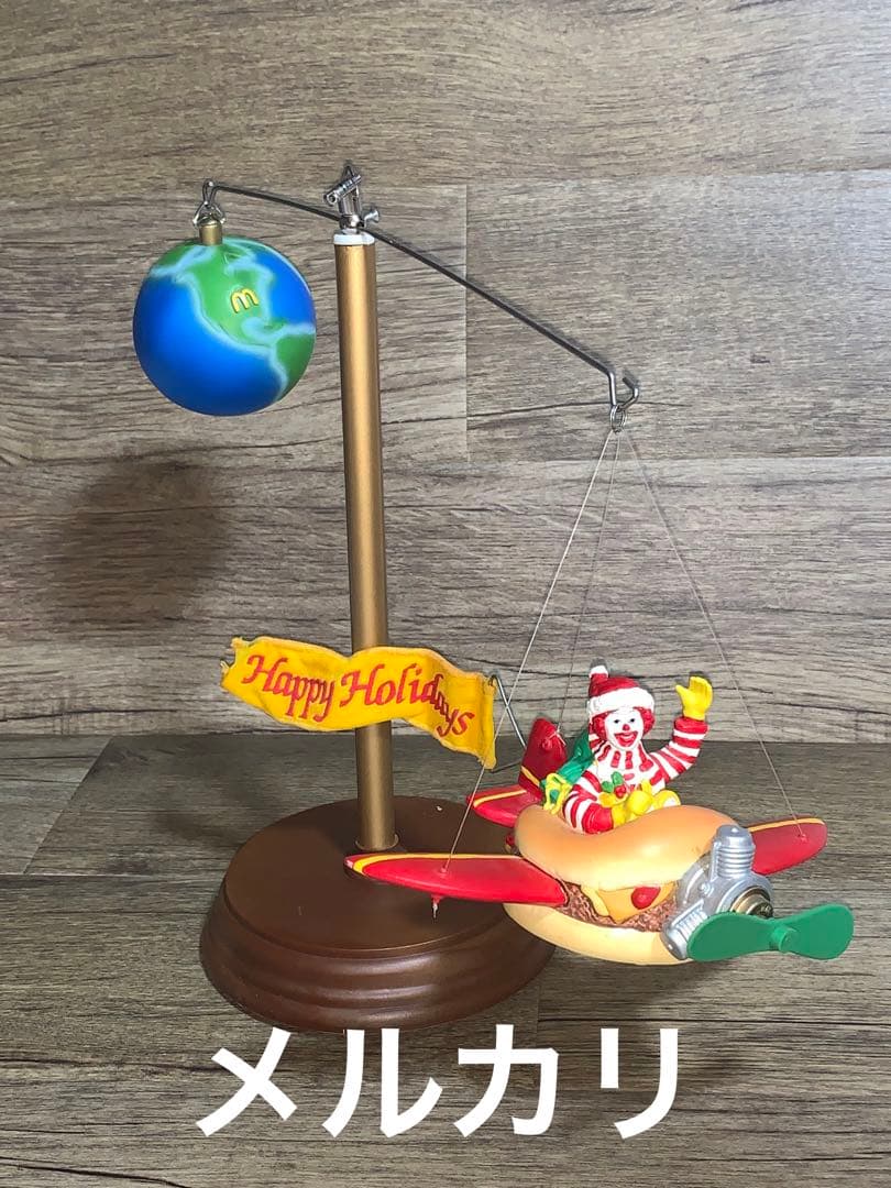 1998 マクドナルド ハンバーガー ロナルド フィギュア　ディスプレイ 陶器