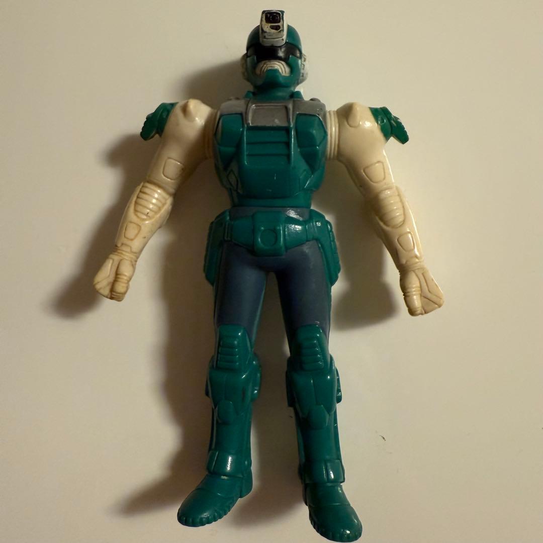 【当時品】電脳警察サイバーコップ ソフビ 4体セット