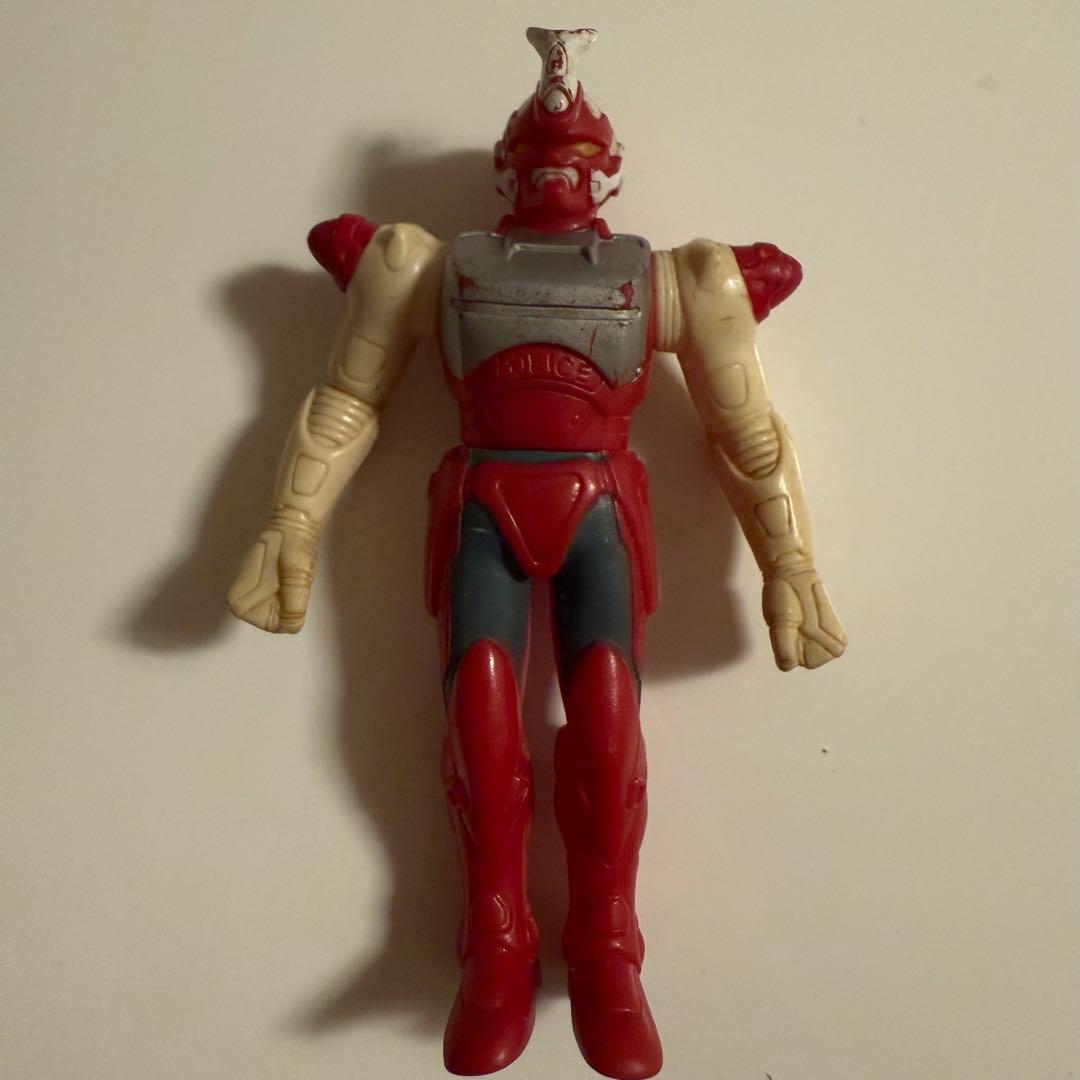 【当時品】電脳警察サイバーコップ ソフビ 4体セット