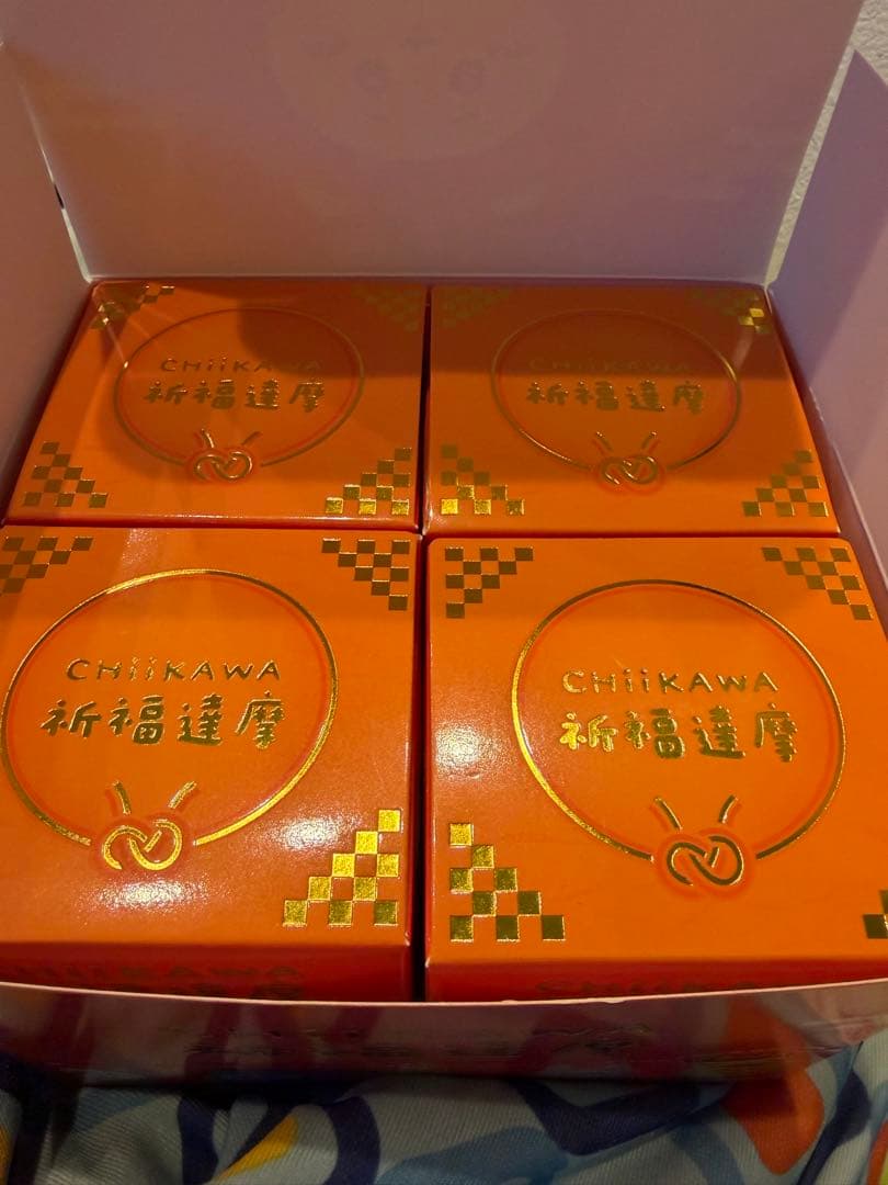 祈福達摩 全5+1種 2026年台湾限定　7-11ちいかわだるまフィギュア