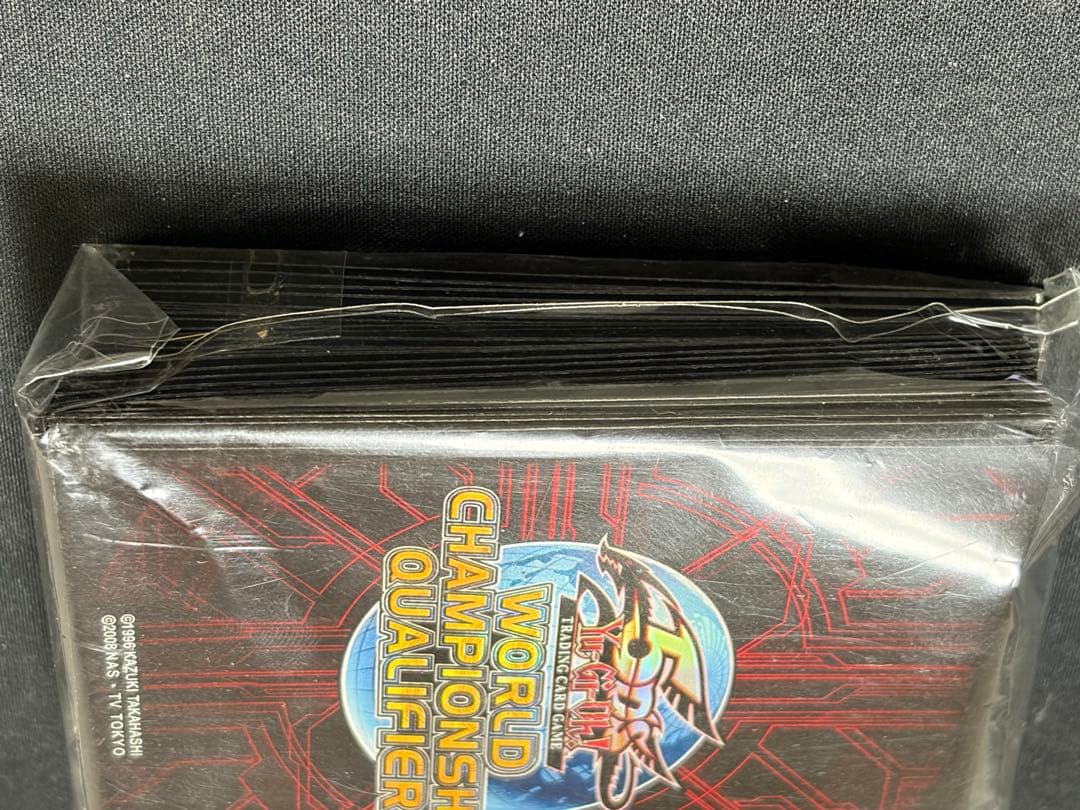 遊戯王　公式　WCQ2011 赤　スリーブ 80枚　未開封