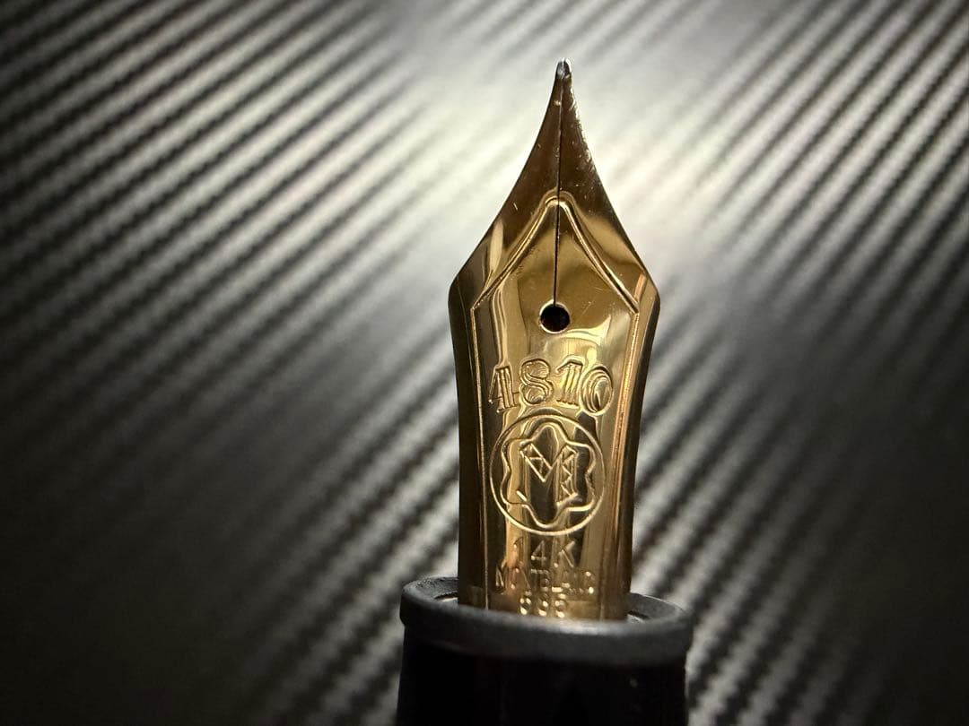 モンブラン マイスターシュテュック 146 14K 全金 F 細字 万年筆