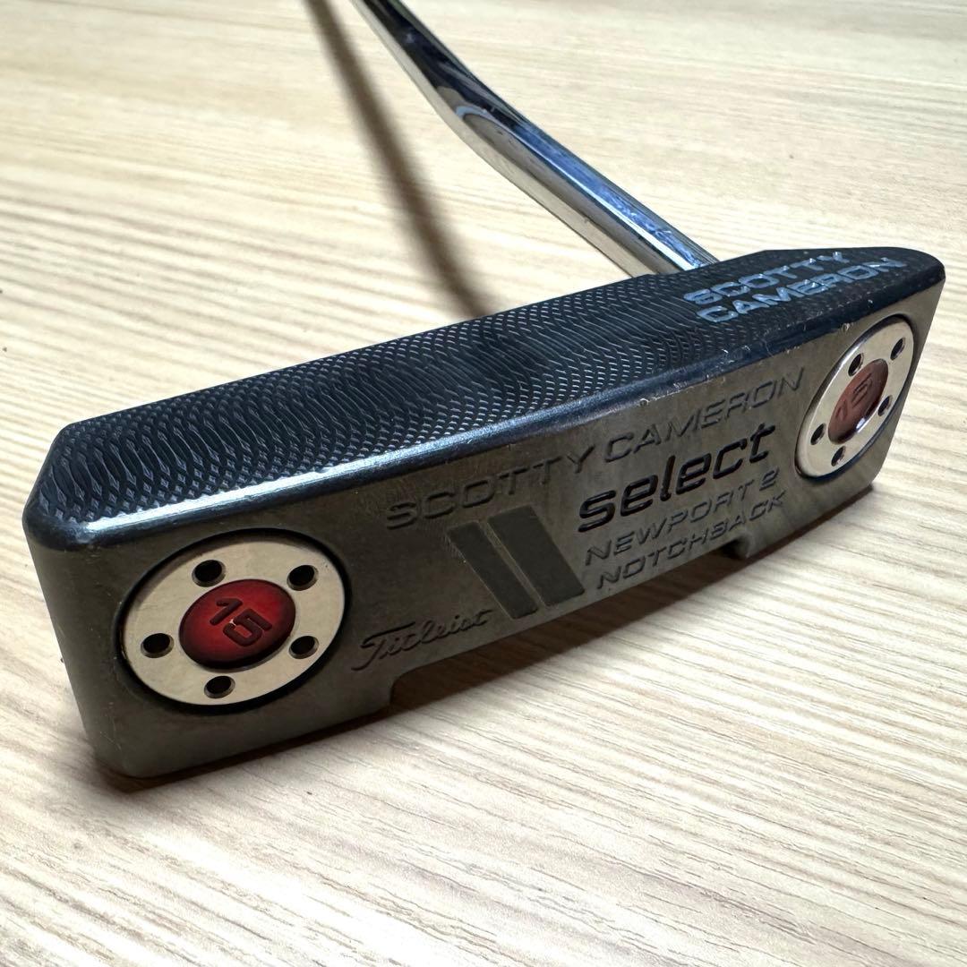 美品 スコッティキャメロン セレクト ニューポート2 ノッチバック 34インチ