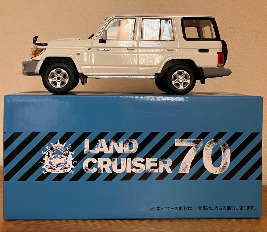 値下げ【非売品】 トヨタ　ランドクルーザー70 再販モデル　ミニカー 1/30