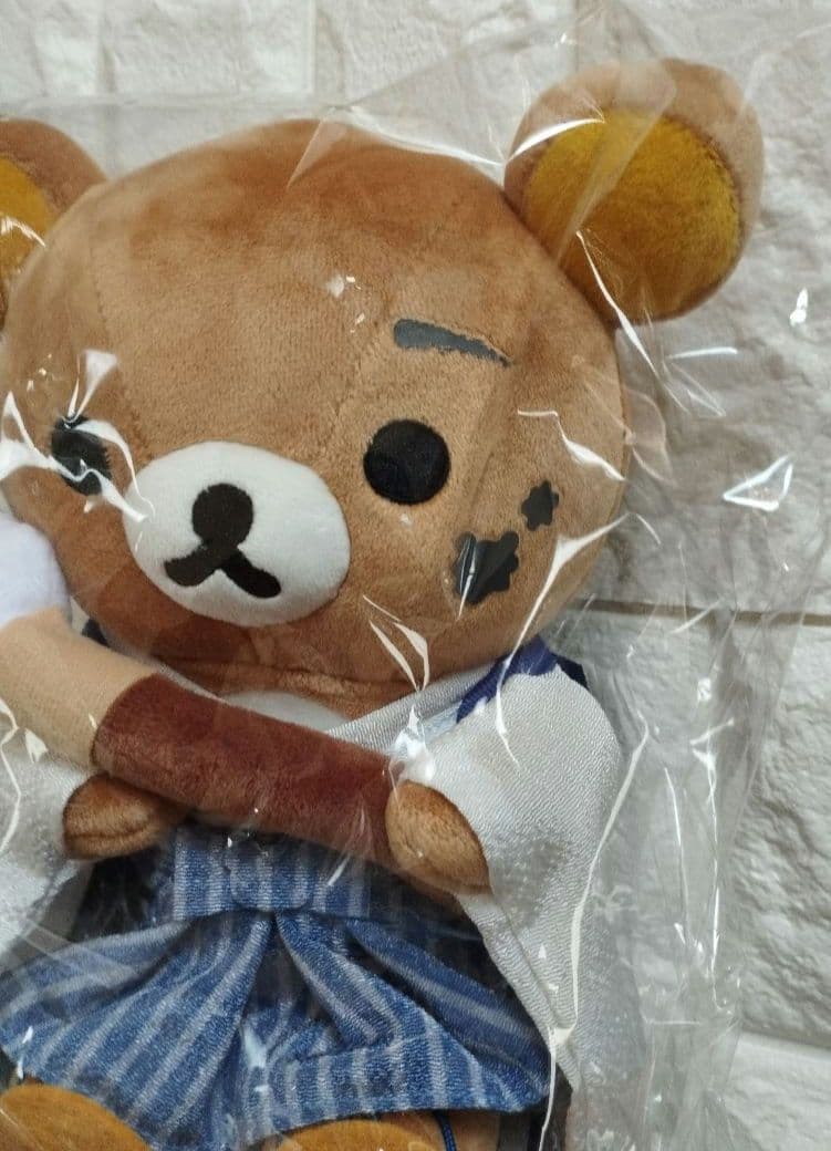 リラックマ　書道家ぬいぐるみ