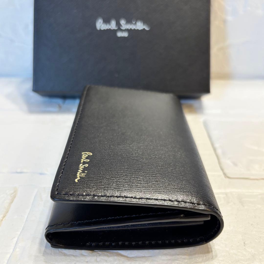 ✨Paul Smith シティエンボス　名刺入れ　新品未使用品　ブラック