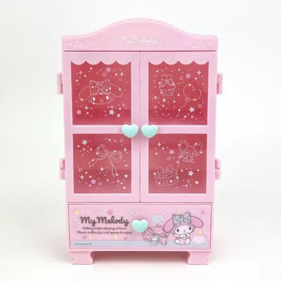 マイメロディ クローゼットチェスト 小物入れ アクセサリー入れ デスク周り