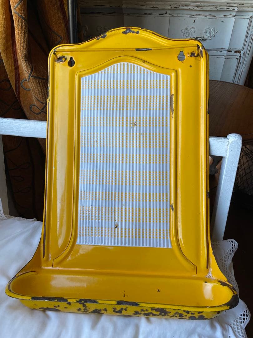 たくちゃんアンティーク　ホーロー　レードルラック　BB社　レードル２本