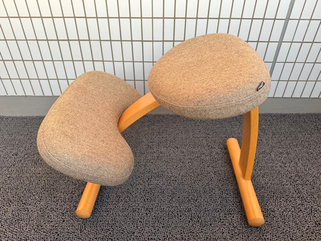 【美品】リボ社 バランスチェア カバー付 ノルウェー　説明書付き