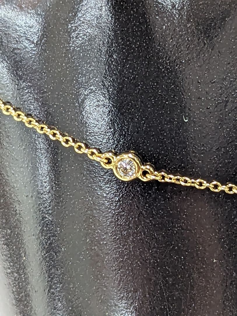 ティファニー／750YGバイザヤード1PDブレスレト 　　　　　ゆうまま