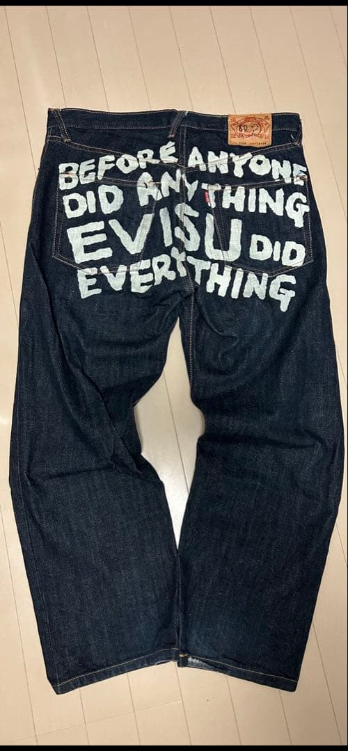 EVISU ダークデニム ジーンズ