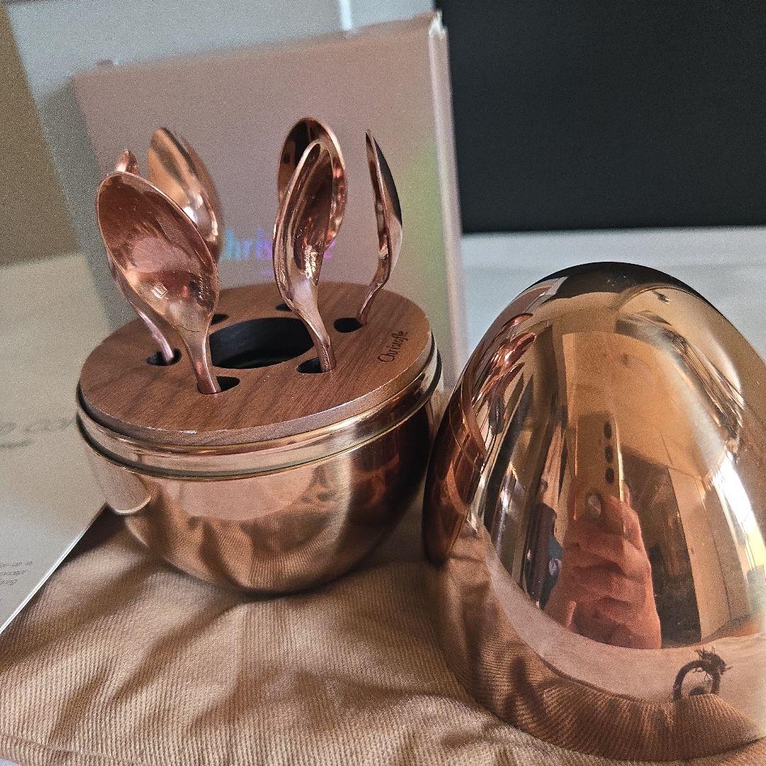 Christofle クリストフル ローズゴールド カトラリーセット 未使用