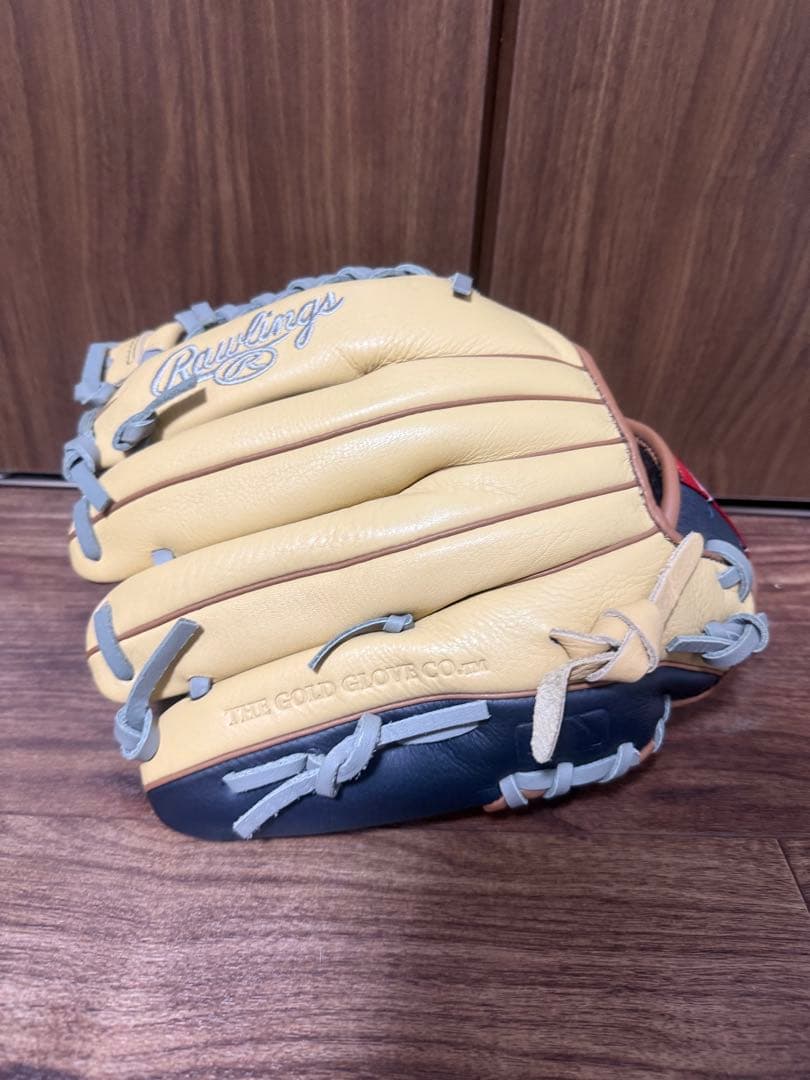 Rawlings 軟式グローブ キャメル×ネイビー