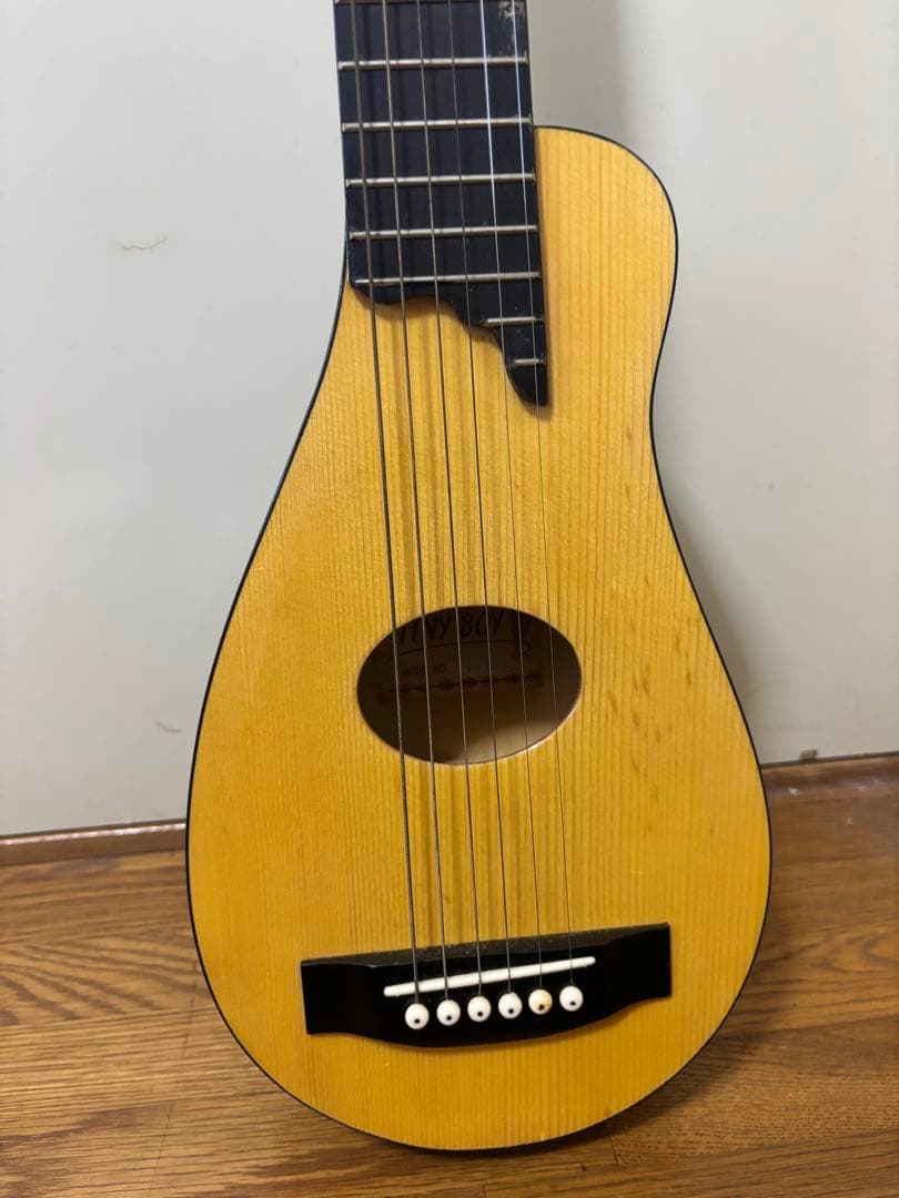 ギター詳細不明音出し確認済み TINNYBOY PORTER製ケース付き 現状品