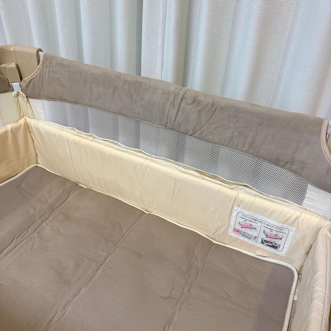 Aprica ココネルエアープラス ベビーベッド ほぼ未使用 シュークリーム