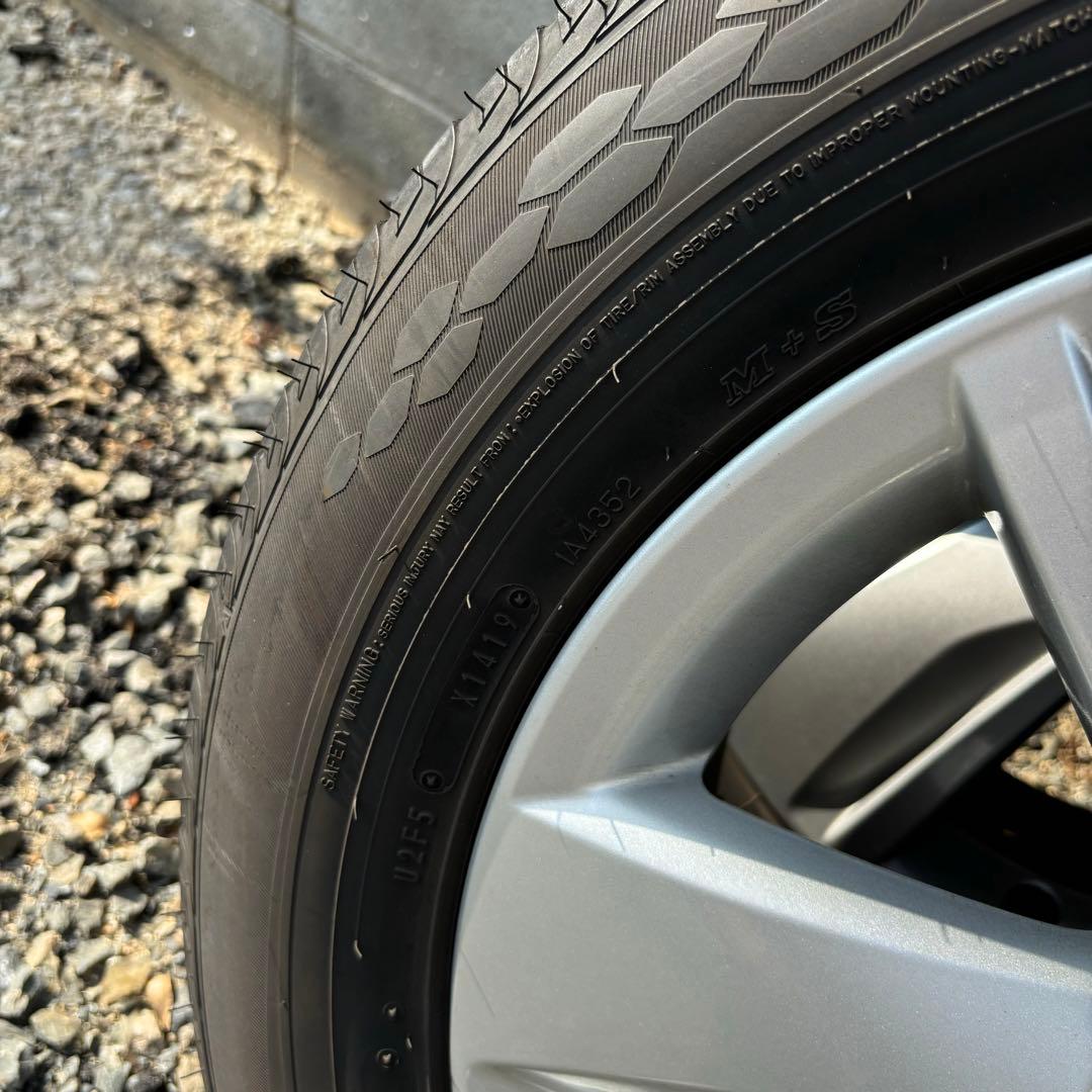 【Orange】ハリアー60 純正 17インチ PCD114.3