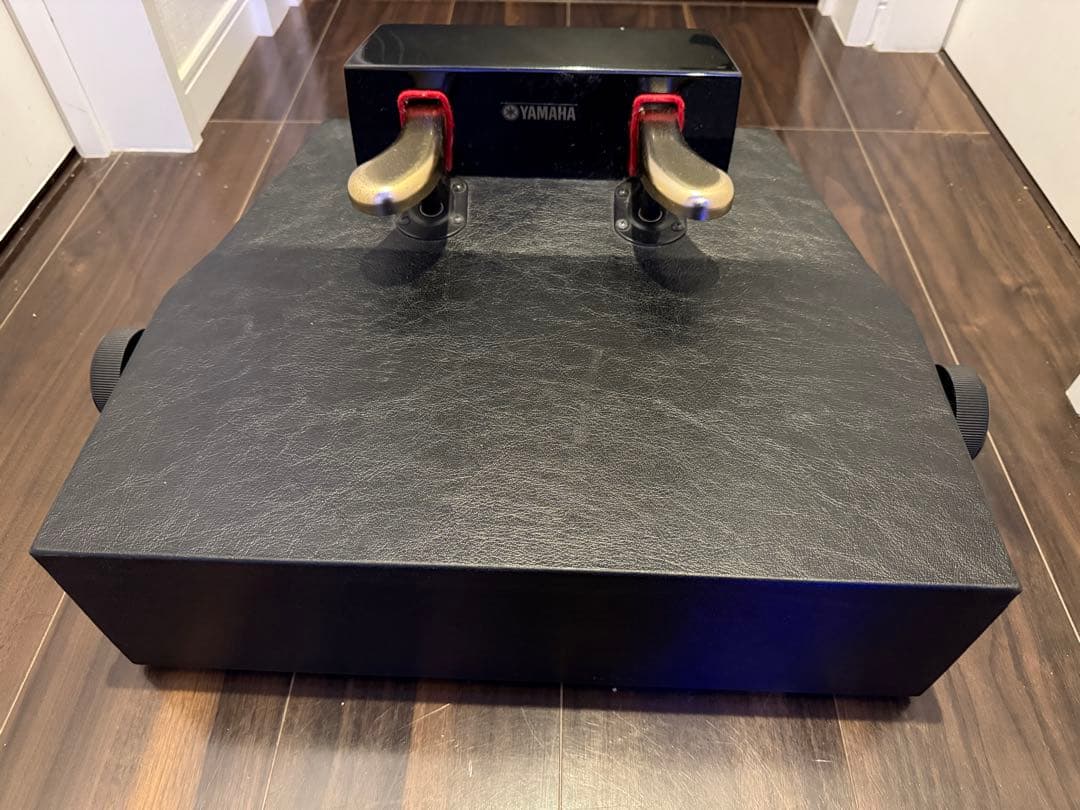 Yamaha ダブルペダル 黒　HP-705の足台・補助ペダル