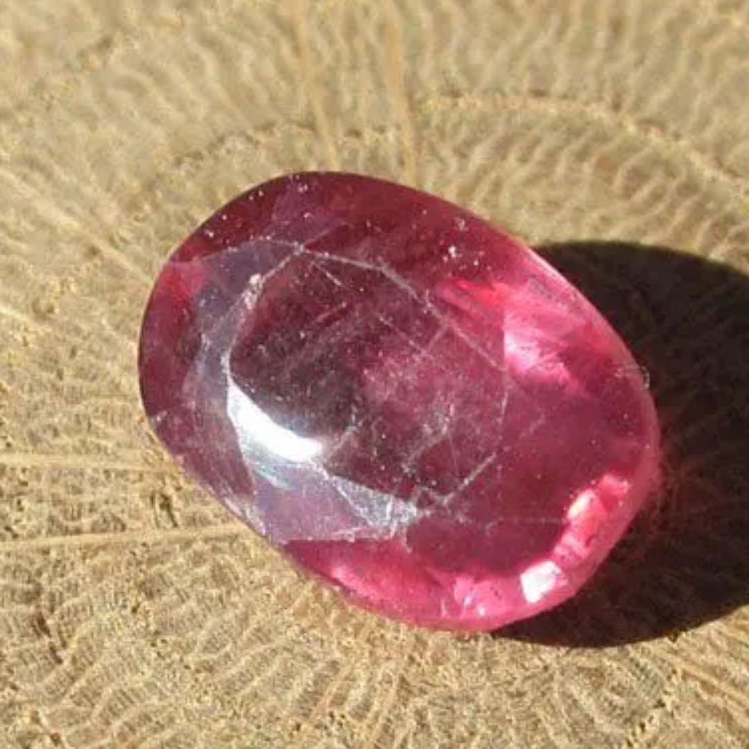 大粒ルビー3.85ctルース/オーバルミックスドカット