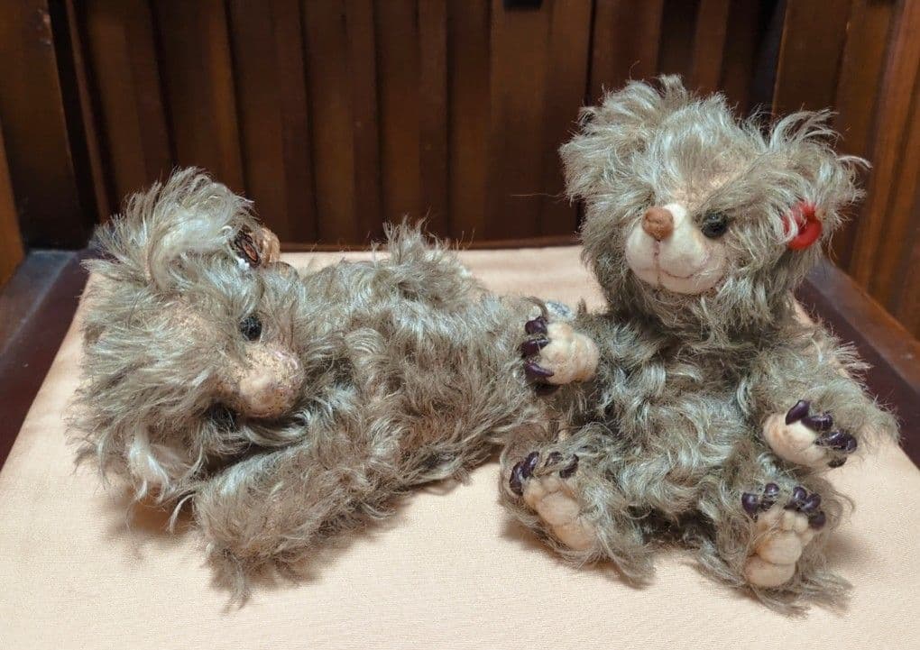 国内作家 テディベア２体