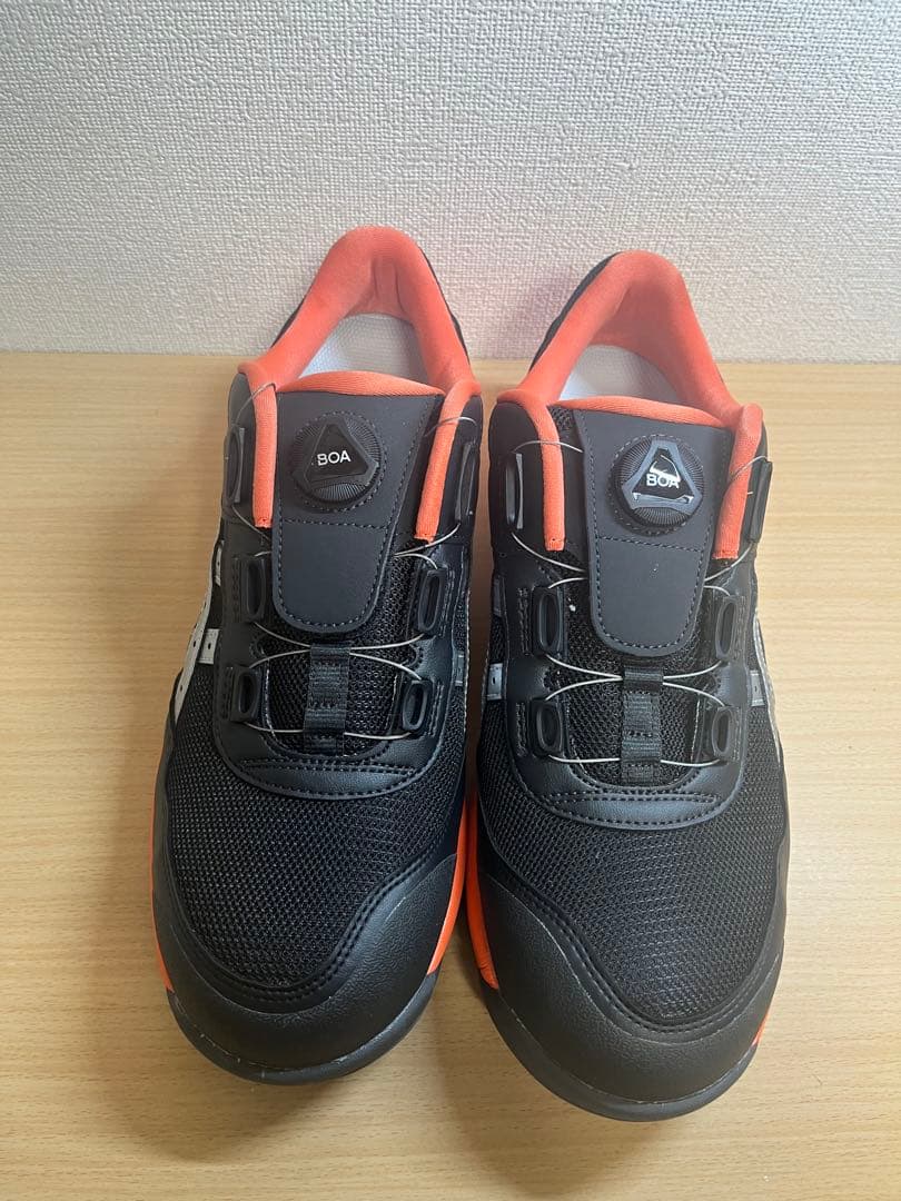 アシックス　安全靴27センチ　BOA