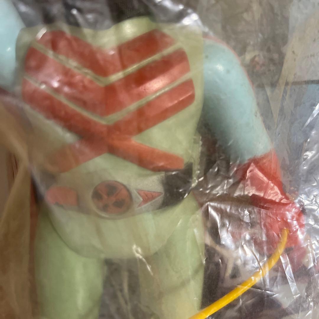 ⚠️貴重・デッドストック　仮面ライダーエックス　面取れ　スタンダードサイズ　レトロ