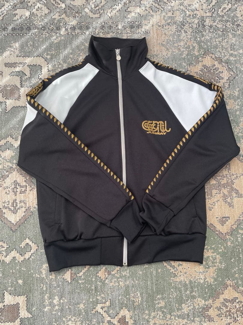 ASA-CHANG＆巡礼 巡礼ジャージ ブラック×ホワイト