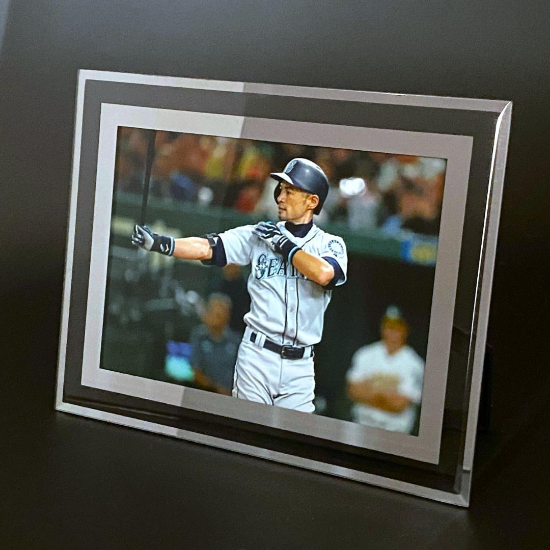 【至宝】イチロー★直筆サインベースボール★写真付き