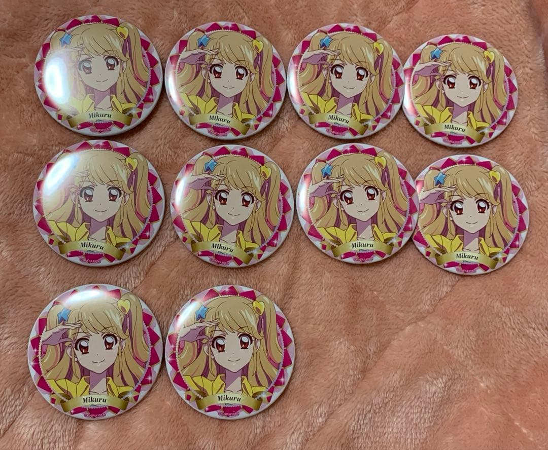 みくる　バースデー缶バッジ　10点
