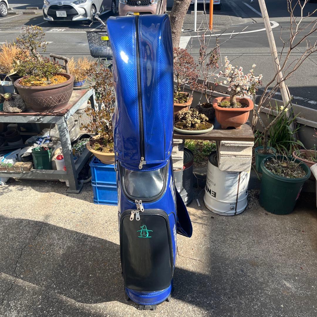 Munshigear 青 キャディバッグ