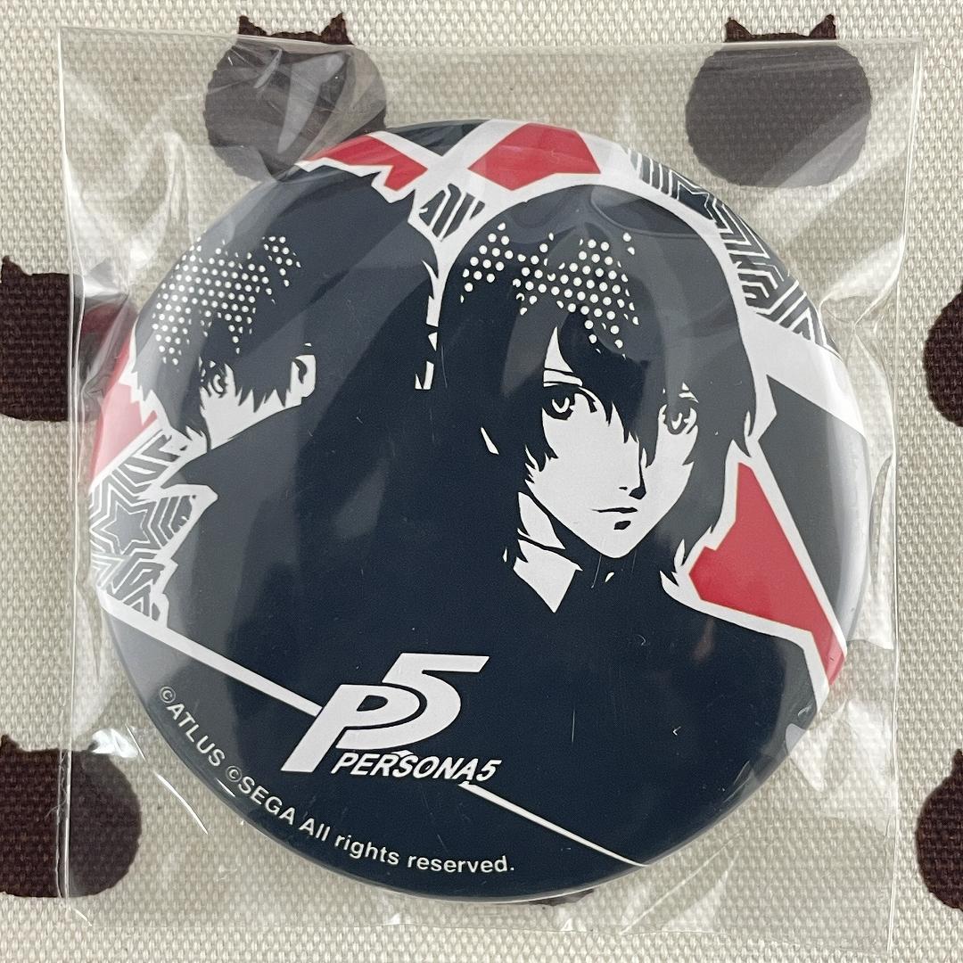 ペルソナ 5　PERSONA 5　缶バッジ　明智吾郎　雨宮蓮　コープver.
