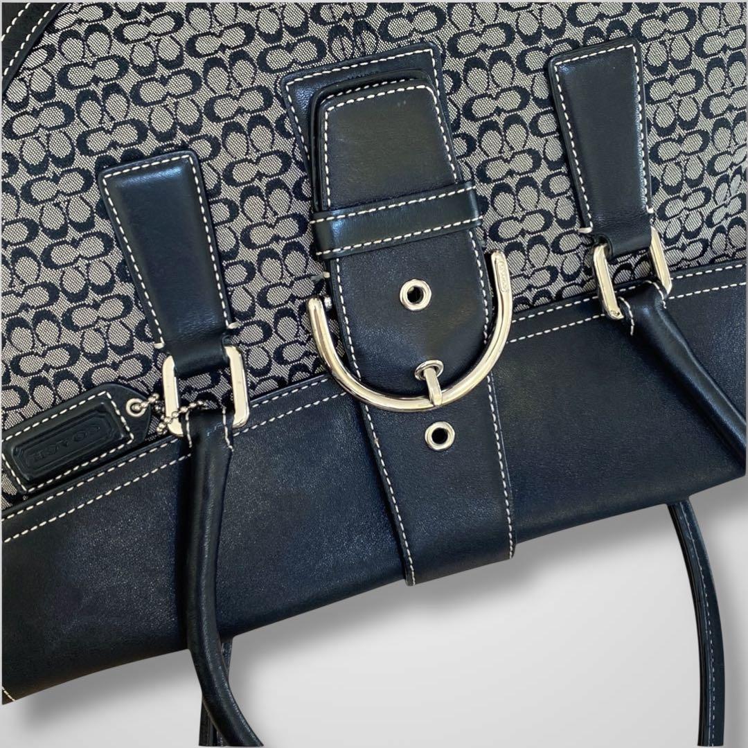 極美品 coach archive vintage old soho bag 黒