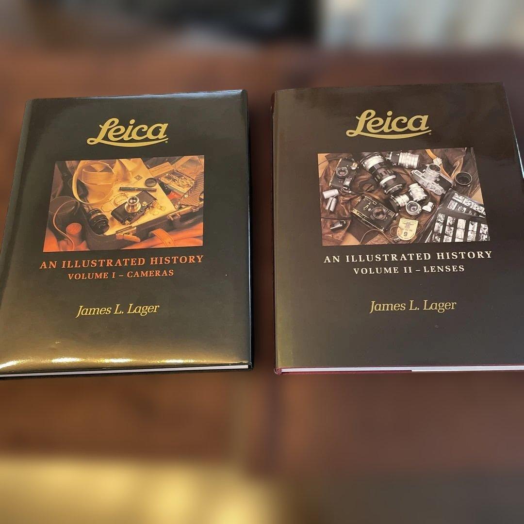 LEICA 大型豪華版洋書２冊　カメラ編　レンズ編