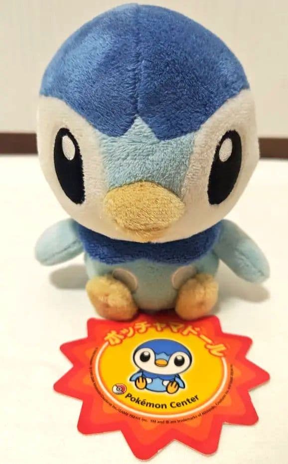 【タグ付き】ポケモンセンター ポッチャマ ぬいぐるみ