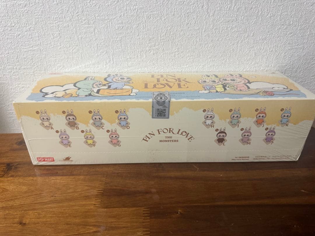 【新品未開封】POP MART PIN FOR LOVE box2種　ラブブ