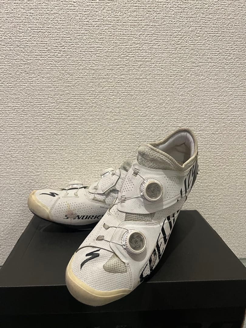 S-Works ホワイト シューズ