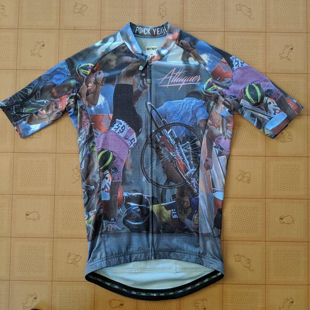Attaquer サイクリングジャージ 半袖
