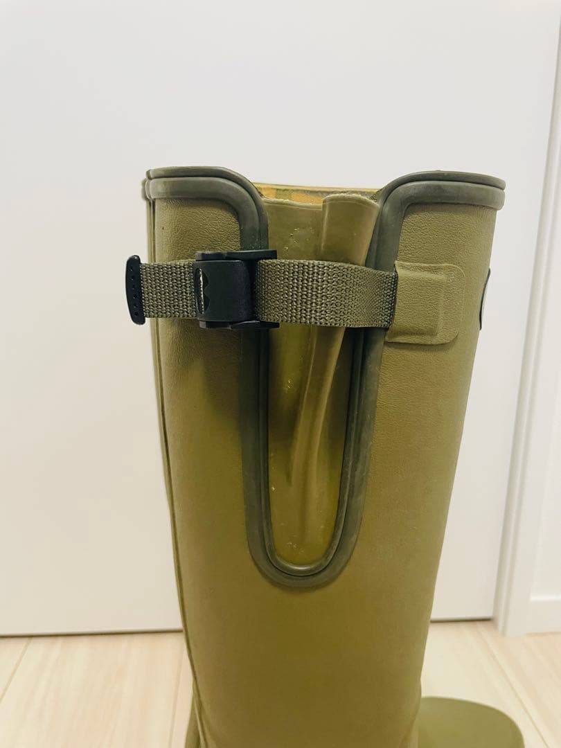 美品　ルシャモー ラバーブーツ レインブーツ LE CHAMEAU