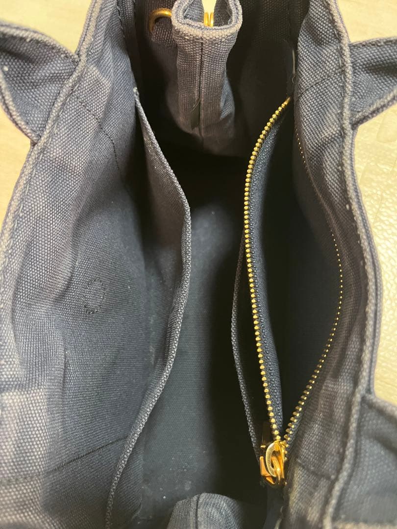 PRADA ネイビー カナパ　保存袋付き