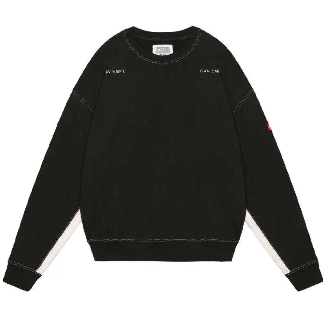 CAV EMPT ブラック スウェット　2023