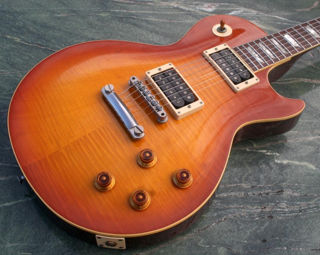 1991 Burny LG-75GR（フジゲン製 スラッシュモデル）ケース付