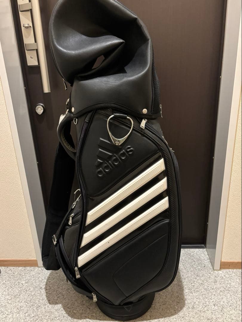 adidas ブラック ゴルフバッグ
