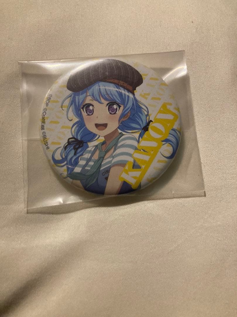 松原花音　カフェ　缶バッジ